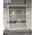 Porta de garagem para obturador rolante de alta velocidade em PVC